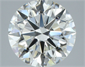 Diamante Natural 1.50 quilates, Redondo , Color I, claridad VVS1 y certificado GIA
