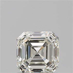Foto Diamante Natural 1.03 quilates, Asscher , Color I, claridad VS1 y certificado IGI de