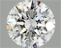 Del inventario de diamantes de laboratorio, 2.10 quilates, Redondo , Color F, claridad VVS2 y certificado IGI