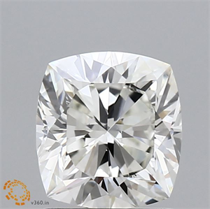 Foto Diamante Natural 1.51 quilates, Del cojín , Color J, claridad SI1 y certificado GIA de