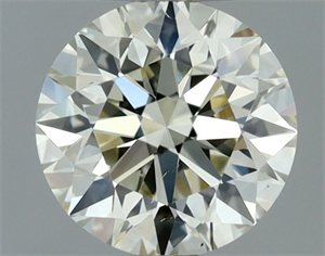 Picture of Natural Diamond 0.50 Carats, Round with Excellent Cut, L Color, VS1 Clarity and Certified by IGI