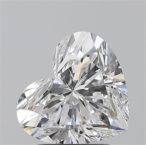 Picture of Natural Diamond 2.01 Carats, Heart with  Cut, D Color, VS1 Clarity and Certified by GIA