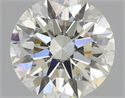 Natural Diamond 0.81 Carats, Round with Excellent Cut, K Color, VVS2 Clarity and Certified by GIA