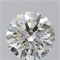 Natural Diamond 0.94 Carats, Round with Excellent Cut, K Color, SI1 Clarity and Certified by GIA