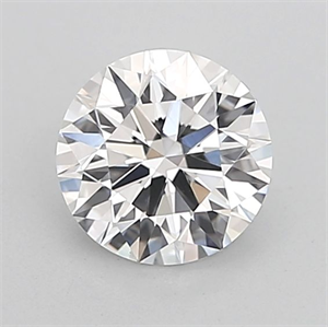 Picture of Lab Grown Diamond 1.04 Carats, Round with Ideal Cut, D Color, VVS2 Clarity and Certified by IGI