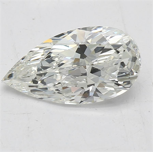 Foto Diamante Natural 1.01 quilates, De pera , Color G, claridad VVS2 y certificado GIA de