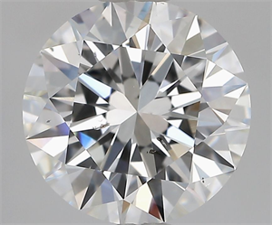 Picture of Natural Diamond 1.90 Carats, Round with Excellent Cut, E Color, SI1 Clarity and Certified by GIA