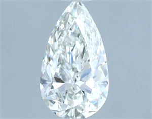 Picture of Natural Diamond 0.70 Carats, Pear with  Cut, F Color, VVS1 Clarity and Certified by IGI