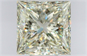 Natural Diamond 1.01 Carats, Princess with  Cut, L Color, VVS1 Clarity and Certified by GIA