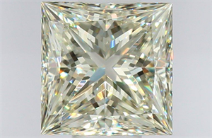 Picture of Natural Diamond 1.01 Carats, Princess with  Cut, L Color, VVS1 Clarity and Certified by GIA