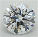 Lab Grown Diamond 5.09 Carats, Round with Excellent Cut, F Color, SI1 Clarity and Certified by IGI