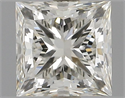 Natural Diamond 1.01 Carats, Princess with  Cut, K Color, VVS1 Clarity and Certified by GIA
