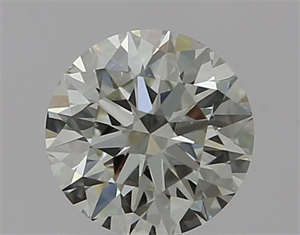 Picture of Natural Diamond 0.55 Carats, Round with Excellent Cut, H Color, VVS1 Clarity and Certified by IGI