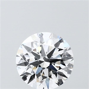 Picture of Lab Grown Diamond 1.50 Carats, Round with Ideal Cut, D Color, VVS2 Clarity and Certified by IGI