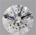 Lab Grown Diamond 3.50 Carats, Round with Ideal Cut, E Color, VS1 Clarity and Certified by IGI
