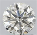 Diamante Natural 0.92 quilates, Redondo , Color J, claridad VVS1 y certificado IGI