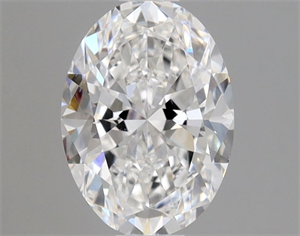 Picture of Natural Diamond 0.70 Carats, Oval with  Cut, D Color, VS2 Clarity and Certified by GIA