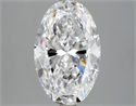 Diamante Natural 3.01 quilates, Ovalado , Color D, claridad VVS1 y certificado GIA