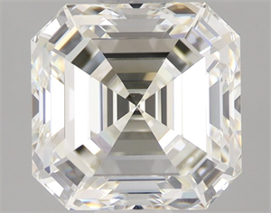 Foto Diamante Natural 1.50 quilates, Asscher , Color I, claridad VVS1 y certificado IGI de
