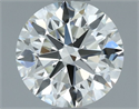 Natural Diamond 0.80 Carats, Round with Very Good Cut, I Color, VVS1 Clarity and Certified by IGI