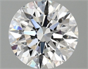 Del inventario de diamantes de laboratorio, 2.06 quilates, Redondo , Color D, claridad VVS2 y certificado IGI