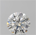 Natural Diamond 3.01 Carats, Round with Excellent Cut, H Color, SI1 Clarity and Certified by GIA