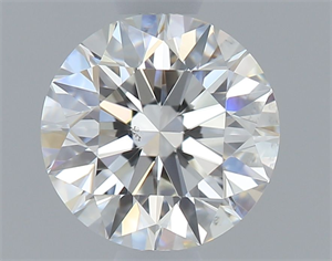 Picture of Natural Diamond 0.90 Carats, Round with Excellent Cut, F Color, VS2 Clarity and Certified by IGI