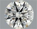 Natural Diamond 0.70 Carats, Round with Excellent Cut, I Color, VVS2 Clarity and Certified by GIA