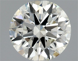 Picture of Natural Diamond 0.70 Carats, Round with Excellent Cut, I Color, VVS2 Clarity and Certified by GIA