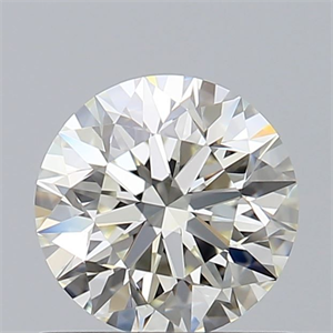 Picture of Natural Diamond 0.80 Carats, Round with Excellent Cut, J Color, VVS1 Clarity and Certified by GIA