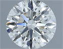 Natural Diamond 0.70 Carats, Round with Excellent Cut, G Color, VVS2 Clarity and Certified by IGI