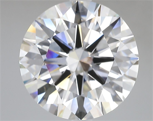 Picture of Lab Grown Diamond 7.04 Carats, Round with Ideal Cut, F Color, VVS2 Clarity and Certified by IGI