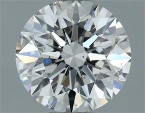 Foto Diamante Natural 0.80 quilates, Redondo , Color G, claridad SI1 y certificado IGI de