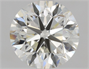 Diamante Natural 2.51 quilates, Redondo , Color K, claridad VS1 y certificado GIA