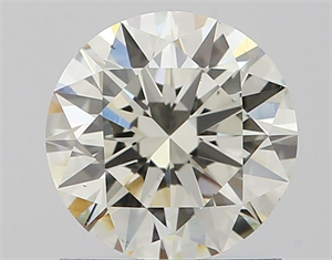 Picture of Natural Diamond 1.00 Carats, Round with Excellent Cut, J Color, VS1 Clarity and Certified by IGI
