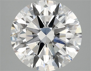 Picture of Lab Grown Diamond 3.00 Carats, Round with Ideal Cut, E Color, VS1 Clarity and Certified by IGI