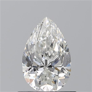 Picture of Natural Diamond 0.70 Carats, Pear with  Cut, G Color, SI1 Clarity and Certified by GIA