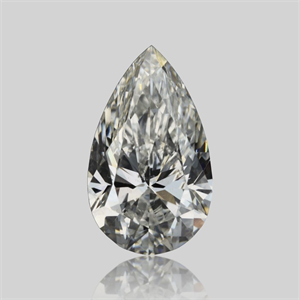 Picture of Natural Diamond 0.40 Carats, Pear with  Cut, F Color, SI1 Clarity and Certified by GIA