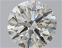 Diamante Natural 2.23 quilates, Redondo , Color L, claridad IF y certificado GIA