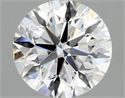 Del inventario de diamantes de laboratorio, 2.31 quilates, Redondo , Color E, claridad VVS2 y certificado IGI