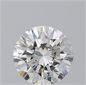 Natural Diamond 2.01 Carats, Round with Excellent Cut, G Color, VS2 Clarity and Certified by GIA