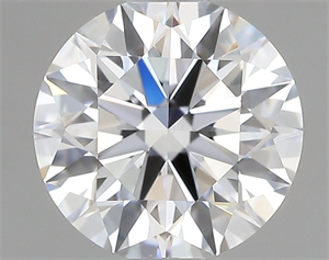 Picture of Lab Grown Diamond 1.09 Carats, Round with Ideal Cut, D Color, VVS2 Clarity and Certified by IGI