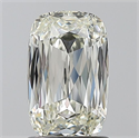 Natural Diamond 1.53 Carats, Cushion with  Cut, K Color, VVS2 Clarity and Certified by GIA