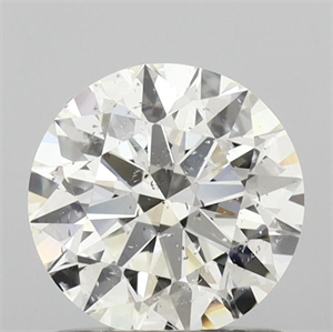 Picture of Natural Diamond 1.01 Carats, Round with Excellent Cut, J Color, I1 Clarity and Certified by GIA