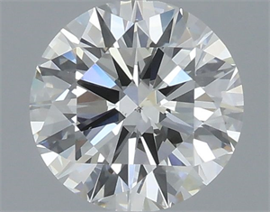 Picture of Natural Diamond 0.50 Carats, Round with Excellent Cut, I Color, VS2 Clarity and Certified by GIA