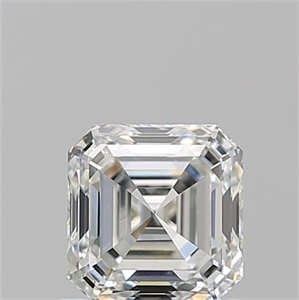 Foto Diamante Natural 1.02 quilates, Asscher , Color H, claridad VS2 y certificado GIA de