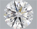 Del inventario de diamantes de laboratorio, 2.03 quilates, Redondo , Color D, claridad VS2 y certificado IGI
