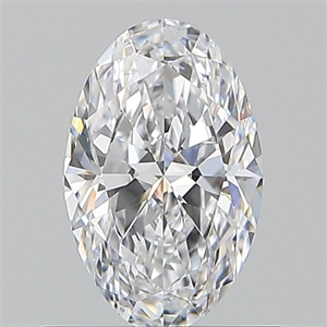 Picture of Natural Diamond 0.70 Carats, Oval with  Cut, D Color, VVS2 Clarity and Certified by GIA