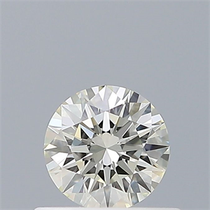 Picture of Natural Diamond 0.40 Carats, Round with Excellent Cut, L Color, IF Clarity and Certified by GIA