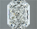 Diamante Natural 3.03 quilates, Radiante , Color J, claridad SI1 y certificado GIA